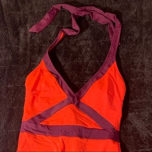 Kefalonia halter neck swimsuit